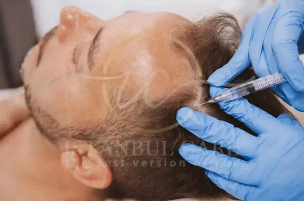 PRP-Injektion gegen Haarausfall