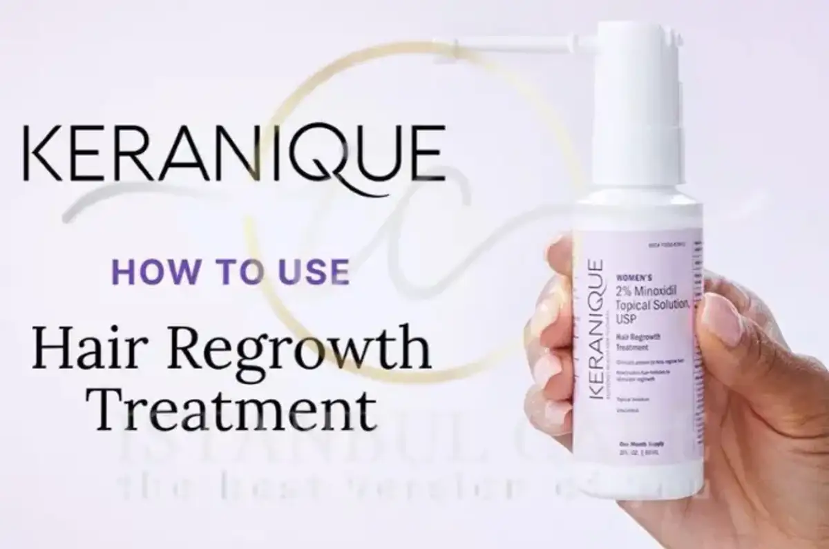 Shampoo Keranique per il trattamento di ricrescita dei capelli
