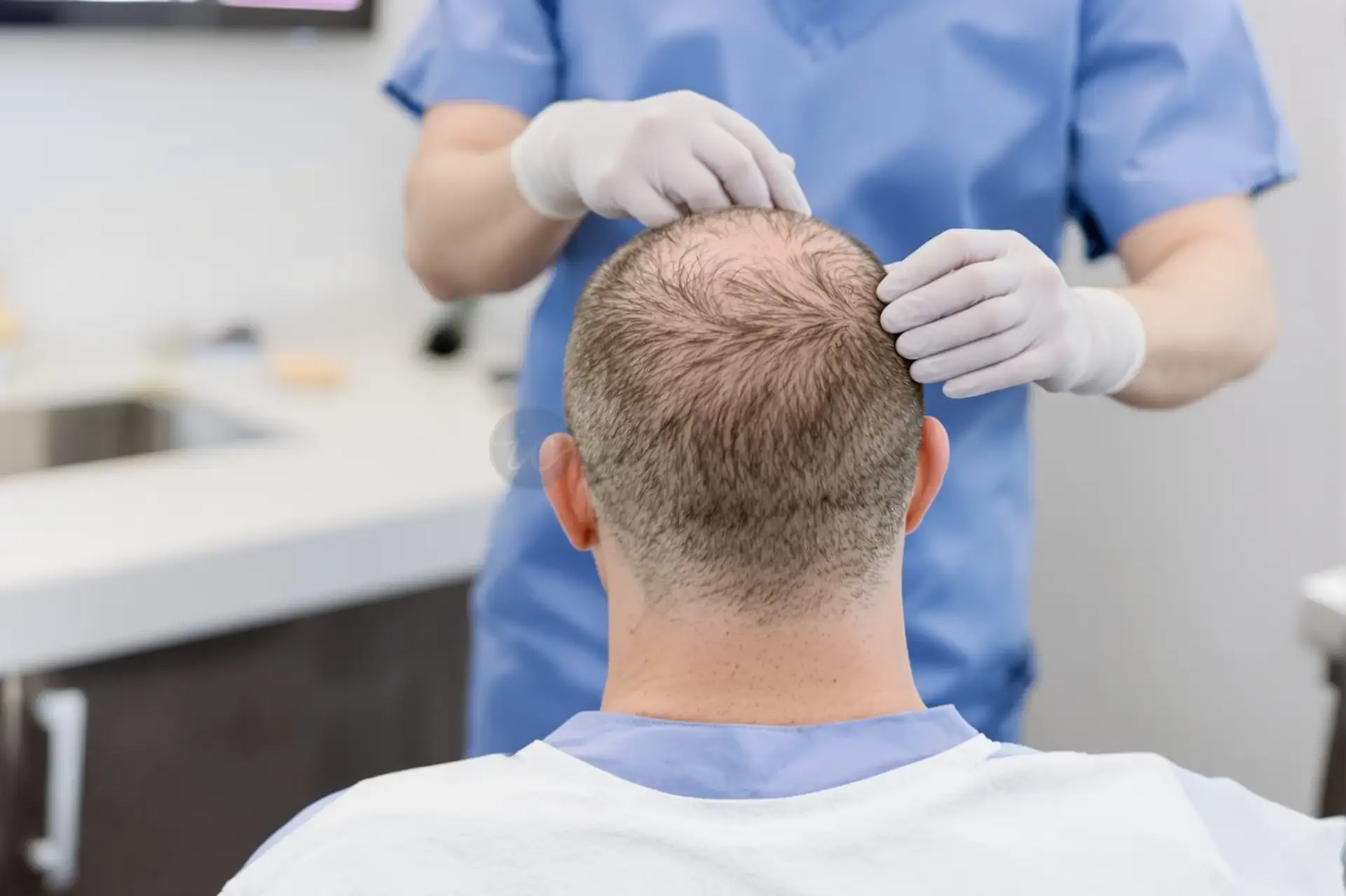 4500 Grafts Hair Transplant Before and After