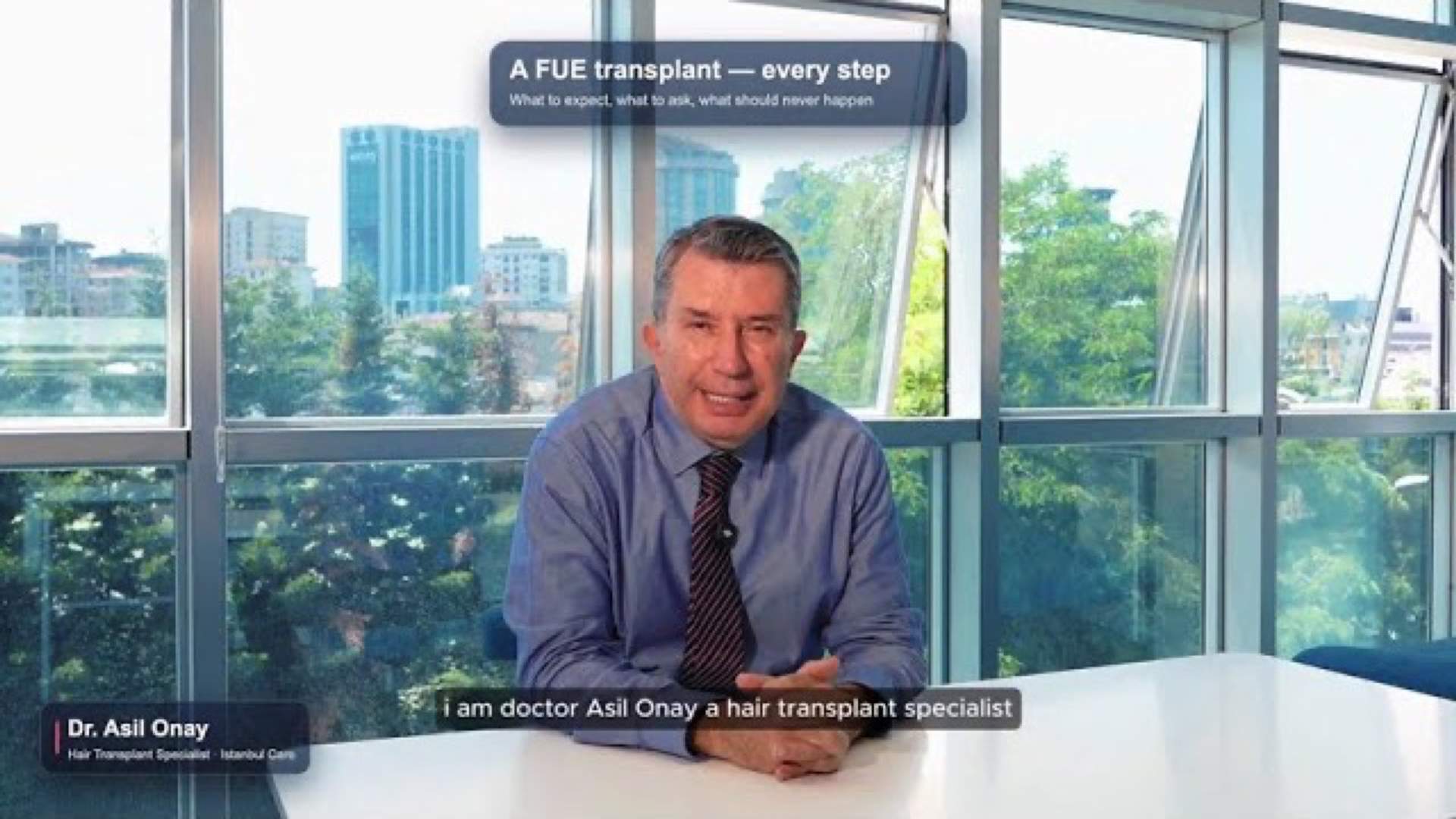 FUE-Haartransplantation in der Türkei Schritt für Schritt (Video des gesamten Eingriffs)
