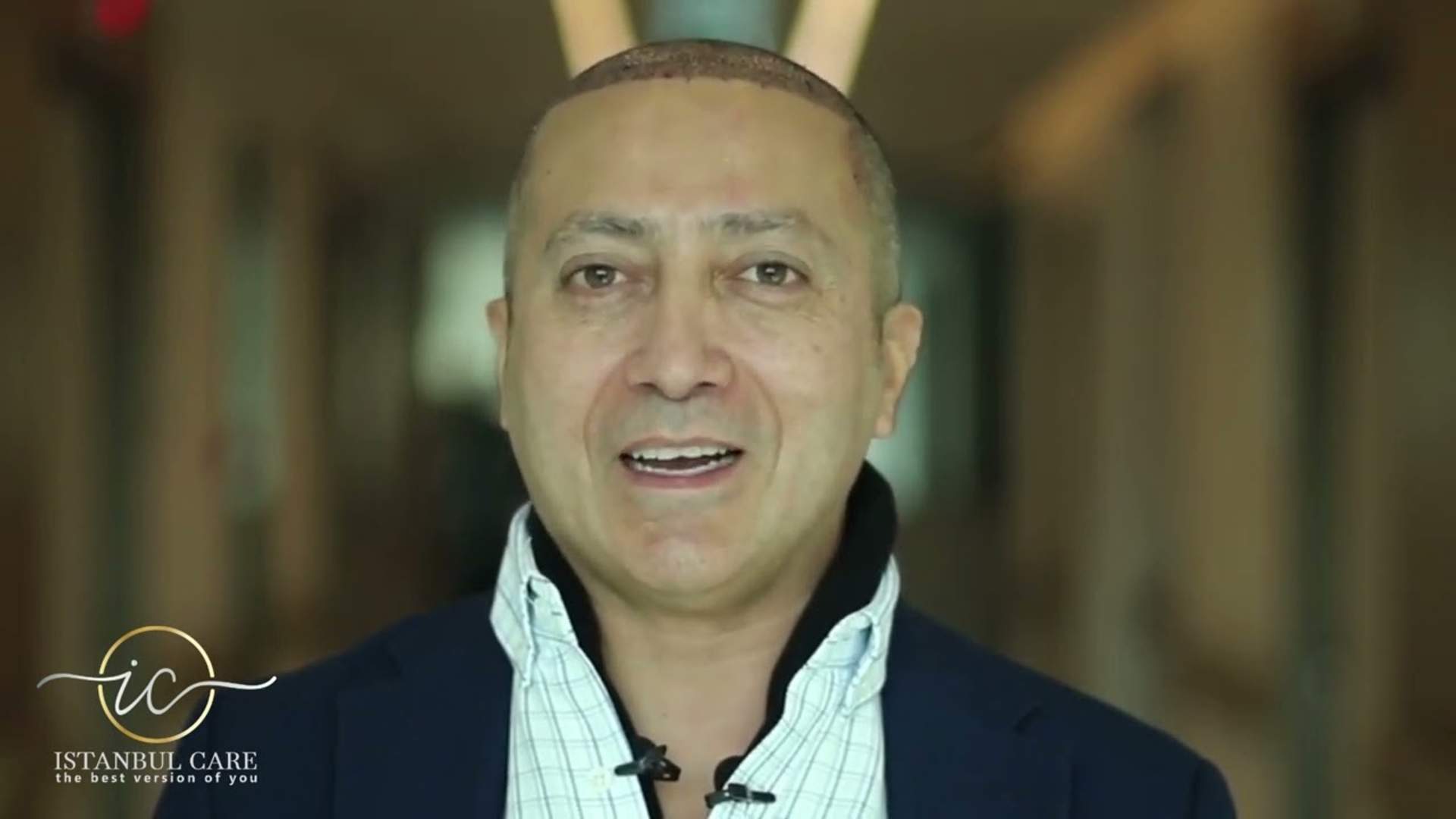 فيديوهات زراعة الشعر لمريض إسباني