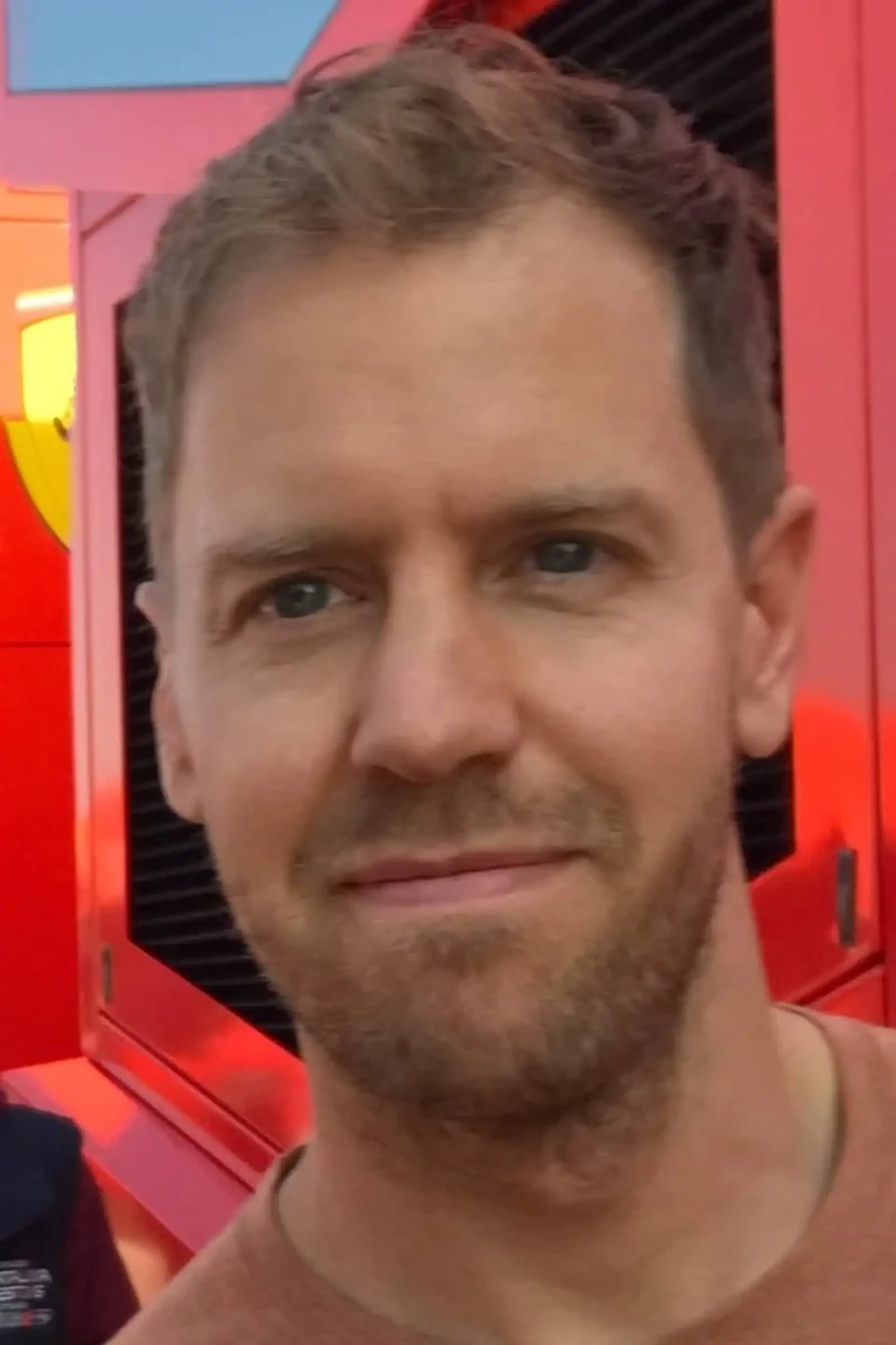Sebastian Vettel, photographed in public. Licensed image; not evidence of any procedure.