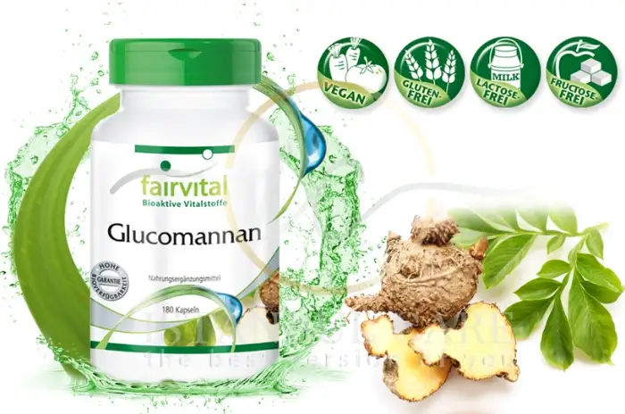 Dosage de glucomannane