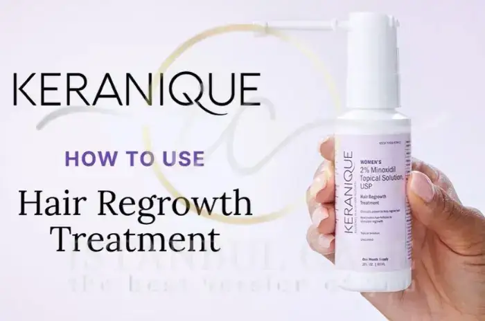 Shampooing Keranique pour le traitement de la repousse des cheveux