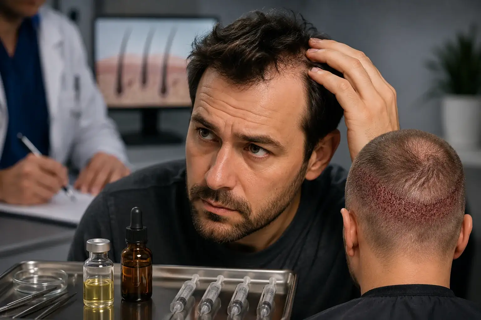 Guida Completa al Restauro dei Capelli per Uomini Calvi
