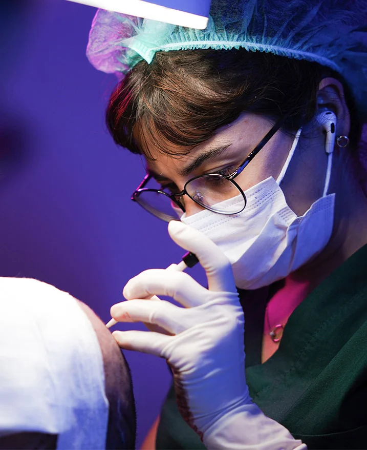 Optionen für Frauen mit Haarausfall