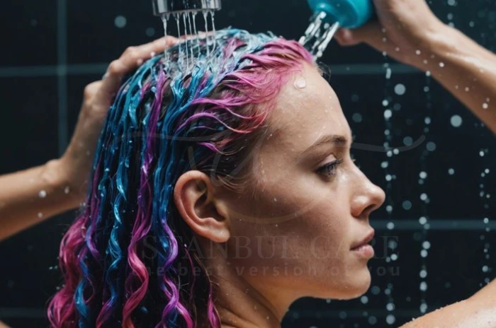 Chemical-free hair color shampoo Chemical-free hair color shampoo