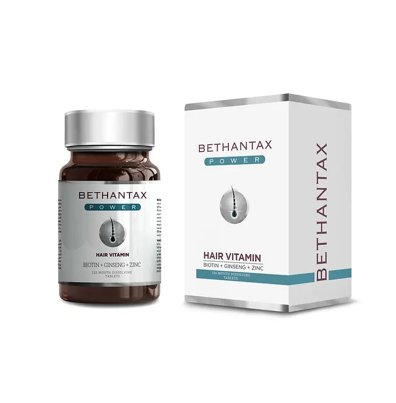 Bethantax Power Hair Vitamin 120 for hair transplant