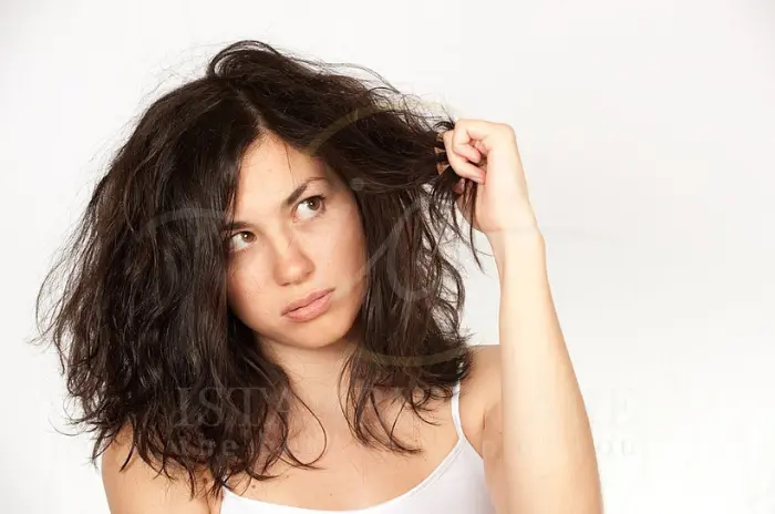 Ursache für grobes Haar