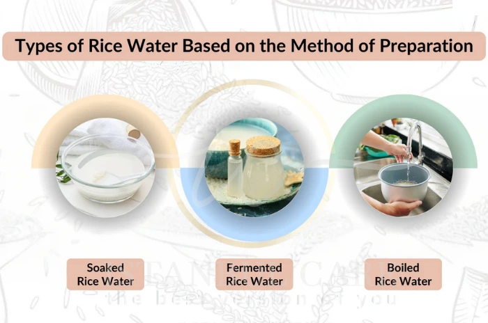 how to use rice water