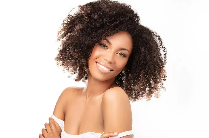 black hair types 4A, 4B, 4C