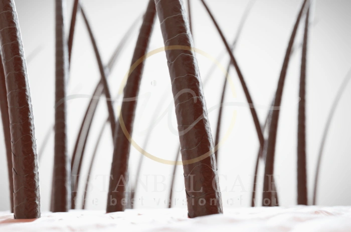 Hair shaft structure