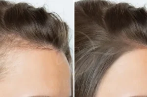 Hair thinning in women