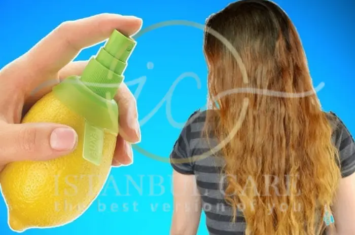 Lightening Hair with Lemon Juice