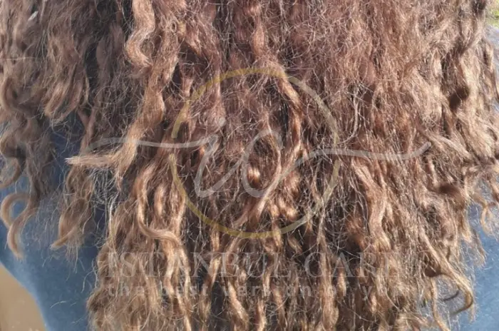 Signs of perm damage