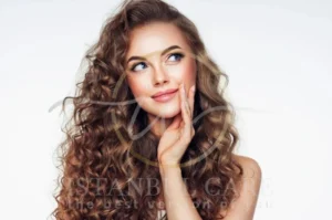 air dry 2C hair