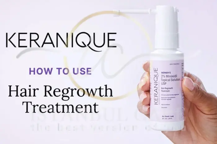 Keranique shampoo for hair regrowth treatment